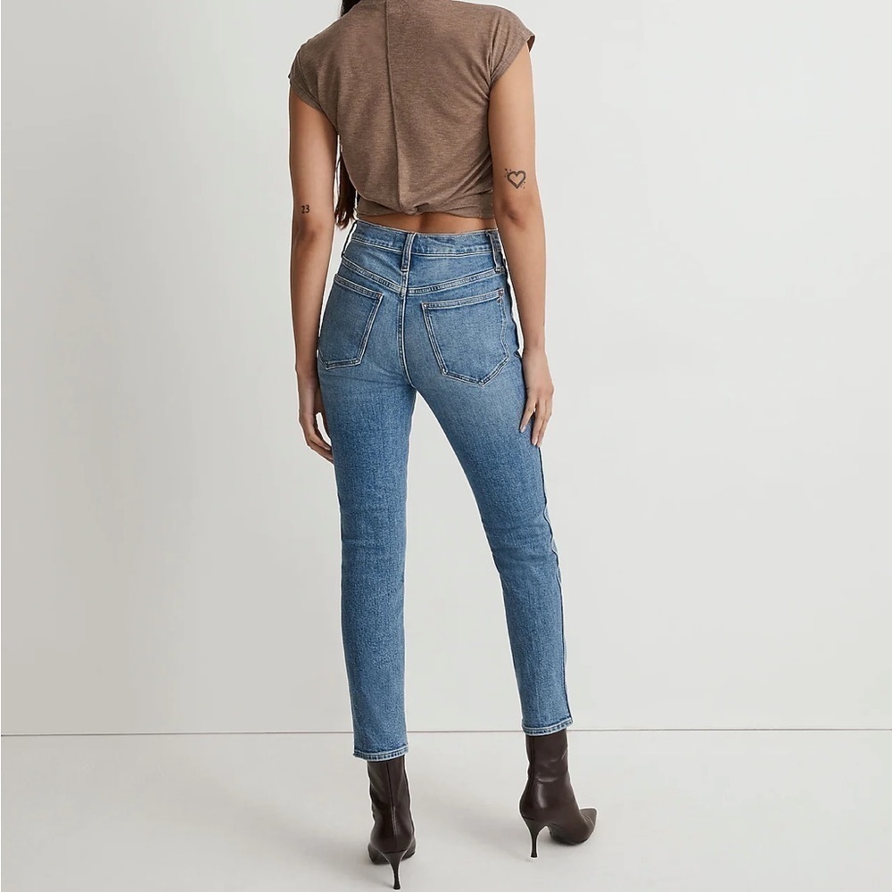 NWOT Madewell Stovepipe Jeans in Calliston Wash - Picture 3 of 6